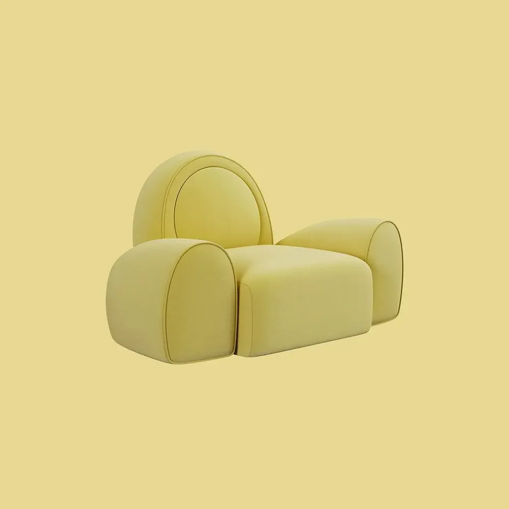 Armchairs - Simone Modular Armchair Handmade By Ottiu - OTTIU