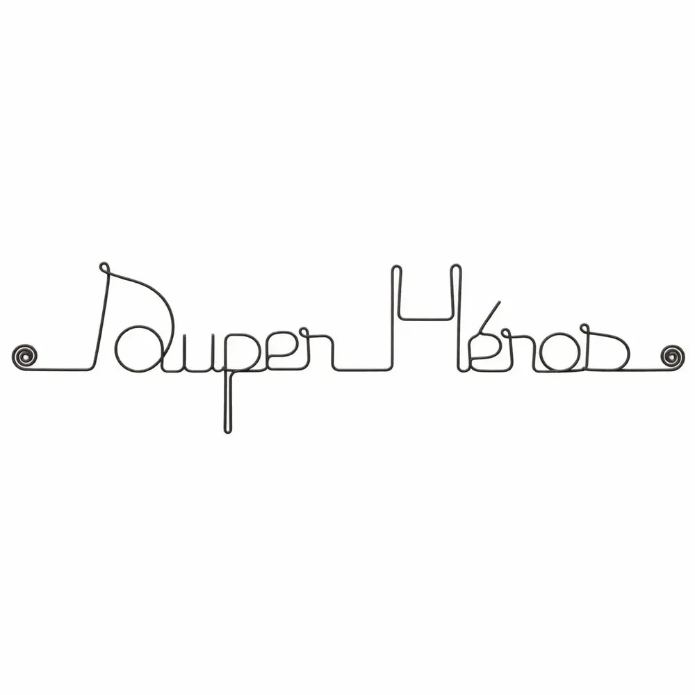 Gifts - Wire Wall Decoration\" Superheroes\ "” - to pin - BIJOUX DE MUR