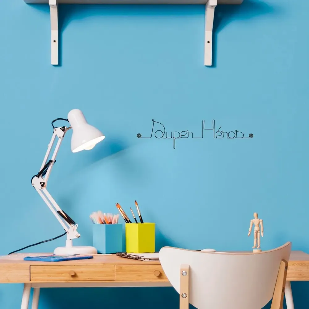 Gifts - Wire Wall Decoration\" Superheroes\ "” - to pin - BIJOUX DE MUR