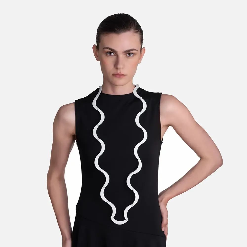 Bijoux - Collier serpent long - C.KARAKALPAKI