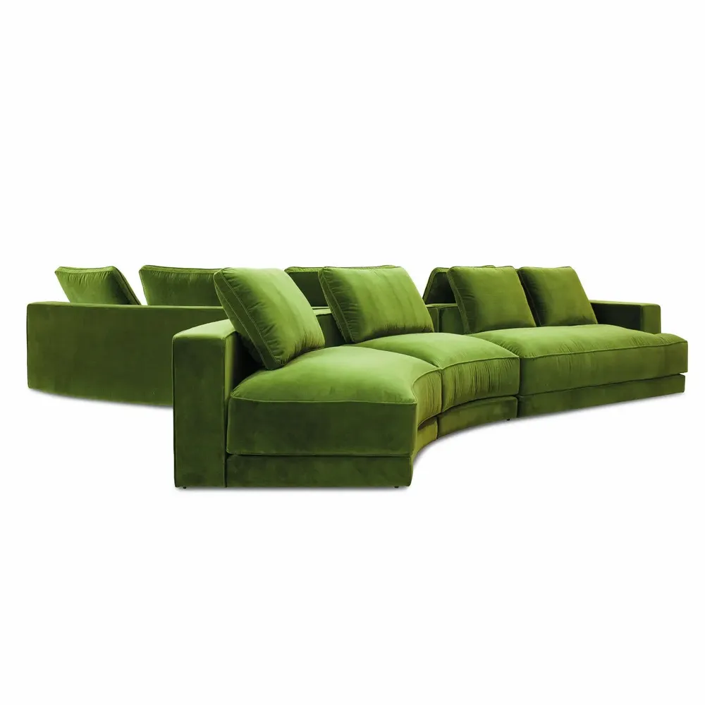 Canapés pour collectivités - Manhattan| Canapé rond double-face sur mesure - CREARTE COLLECTIONS