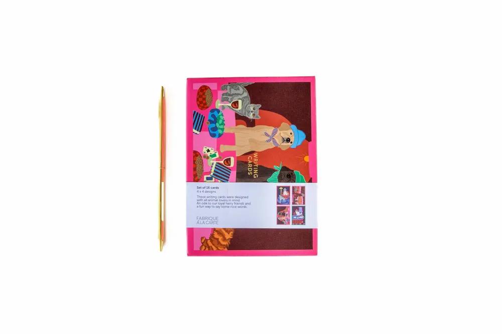 Card shop - Fabrique Cardset Dogs+Cats - A-JOURNAL
