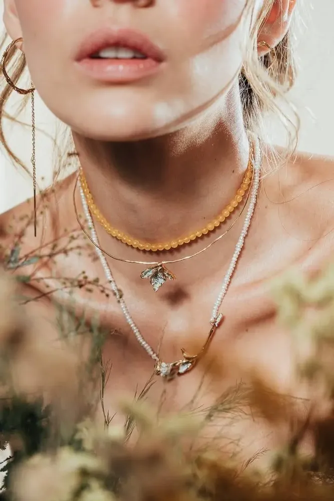 Bijoux - Collier Mimosa - CÂPÂ JEWELRY