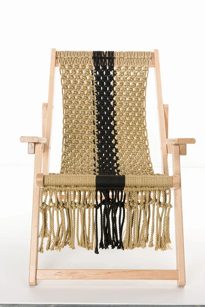 Lounge chairs - Cynthia Sezlong - V&V MACRAME