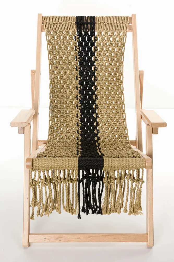 Lounge chairs - Cynthia Sezlong - V&V MACRAME
