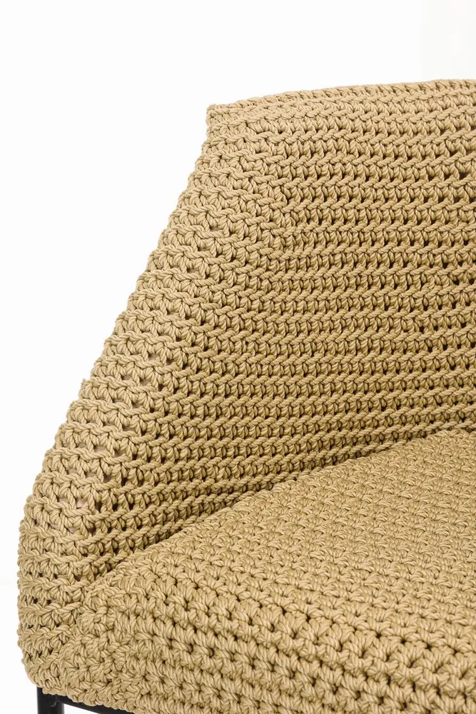 Fauteuils - Fauteuil Monogramm - V&V MACRAME