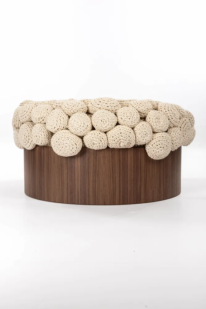 Cushions - Waterlily Pouf - V&V MACRAME
