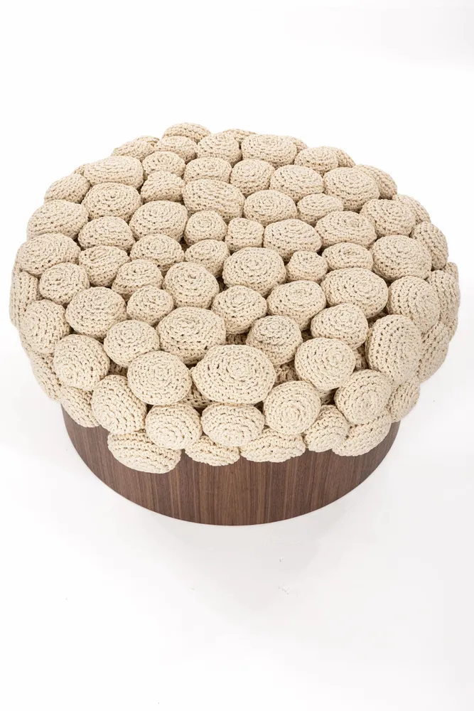 Cushions - Waterlily Pouf - V&V MACRAME