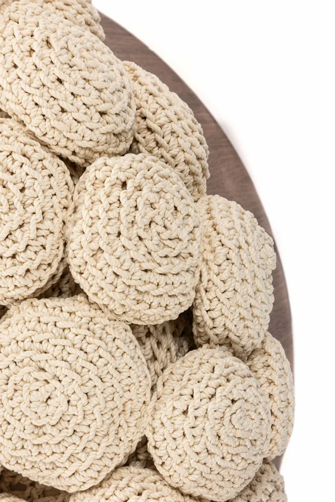 Cushions - Waterlily Pouf - V&V MACRAME