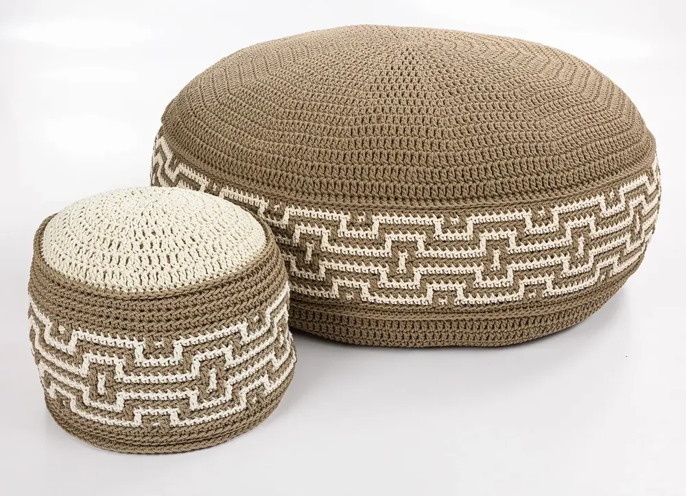 Footrests - Mythology Pouf - V&V MACRAME