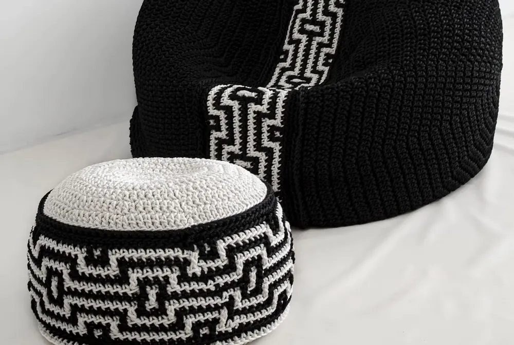 Footrests - Mythology Pouf - V&V MACRAME