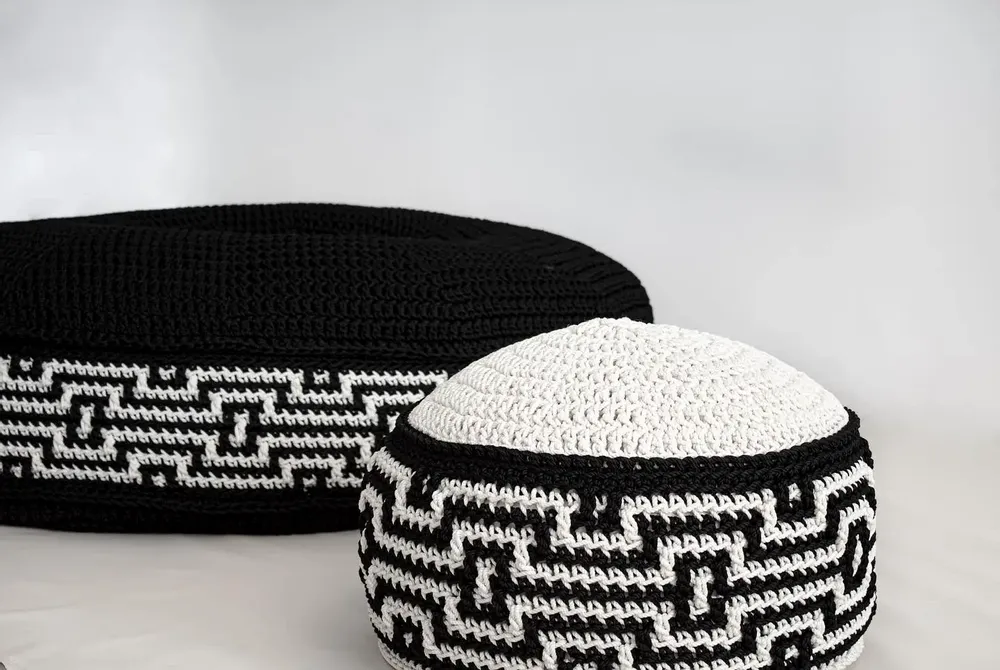 Footrests - Mythology Pouf - V&V MACRAME