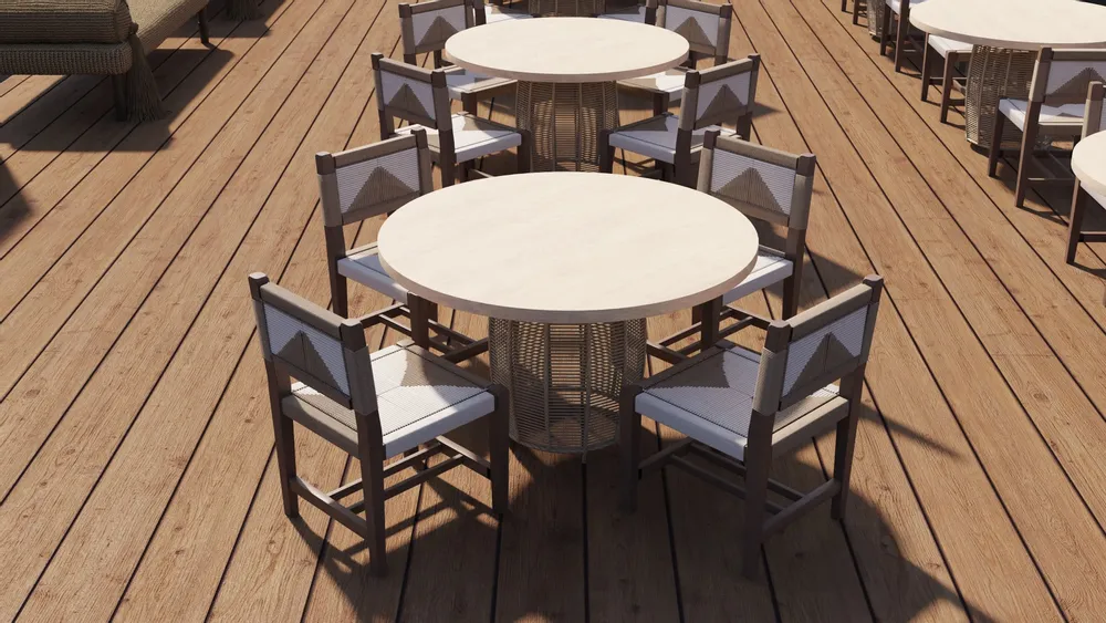 Coffee tables - Irida Table - V&V MACRAME