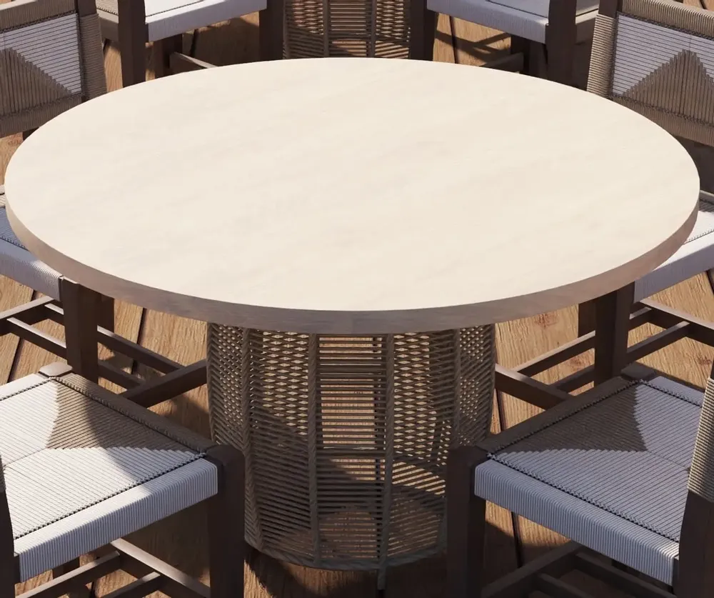 Coffee tables - Irida Table - V&V MACRAME