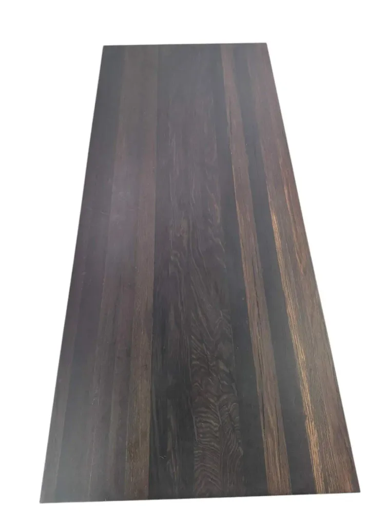 Tables Salle à Manger - Table à manger en chêne noir ancien – rectangle, 78x177x76 cm - GLASS4CANDLES