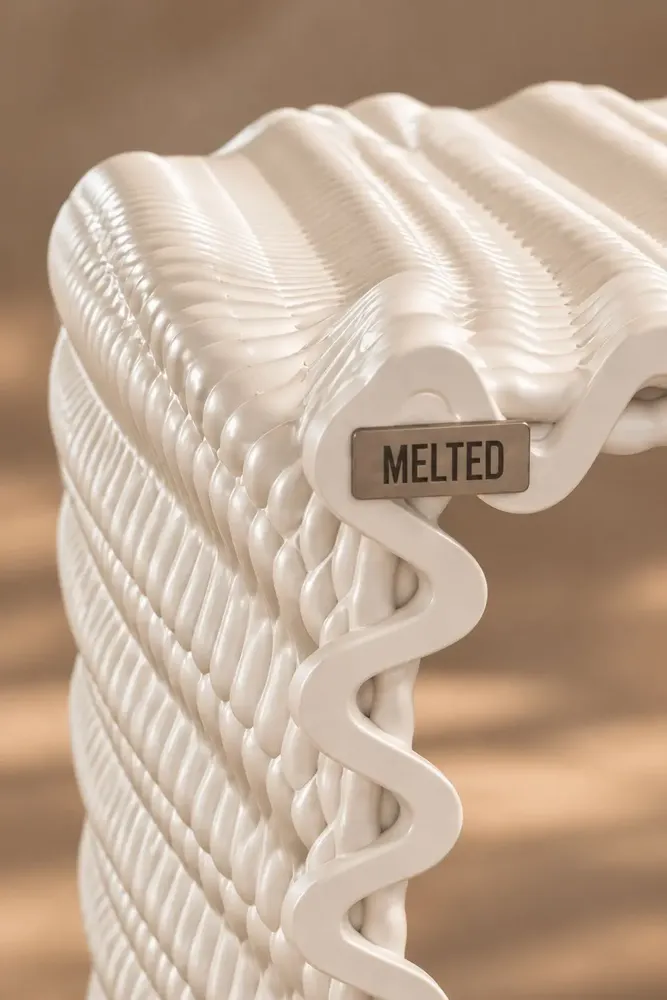 Stools - TRAME — Customisable Sculptural Stool - MELTED