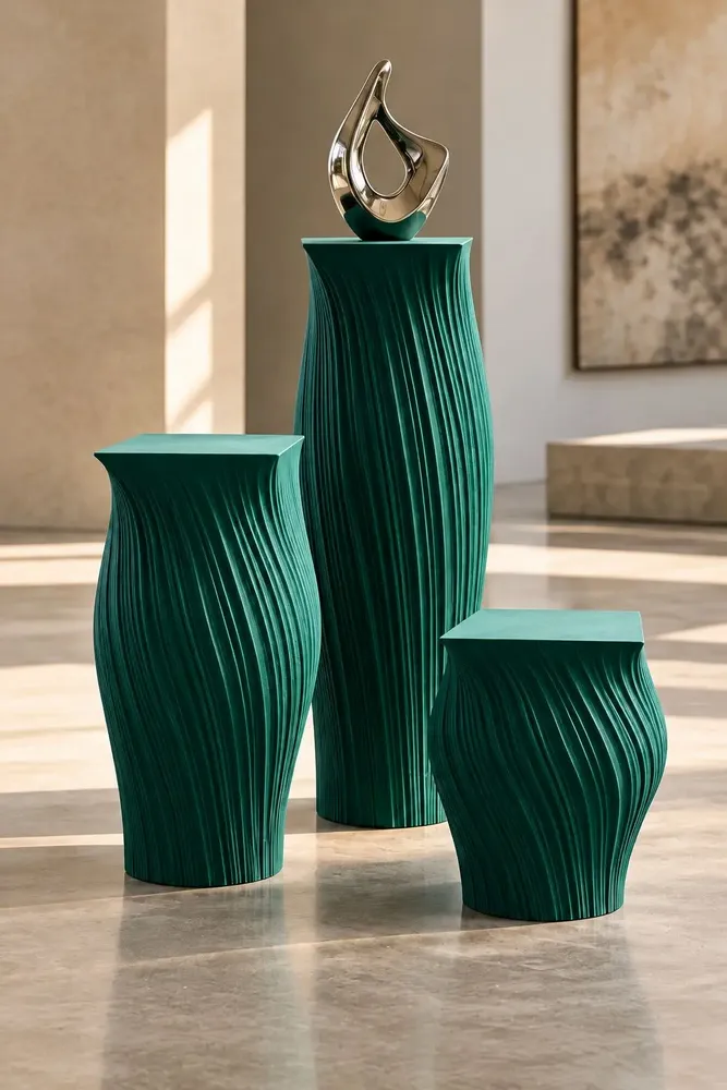 Design objects - SOCLE — Bespoke Sculptural Display Plinth - MELTED