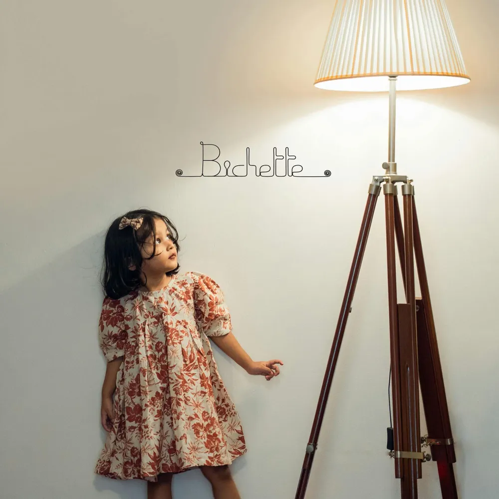 Cadeaux - Décoration Murale en Fil de Fer "Bichette" - à punaiser - BIJOUX DE MUR