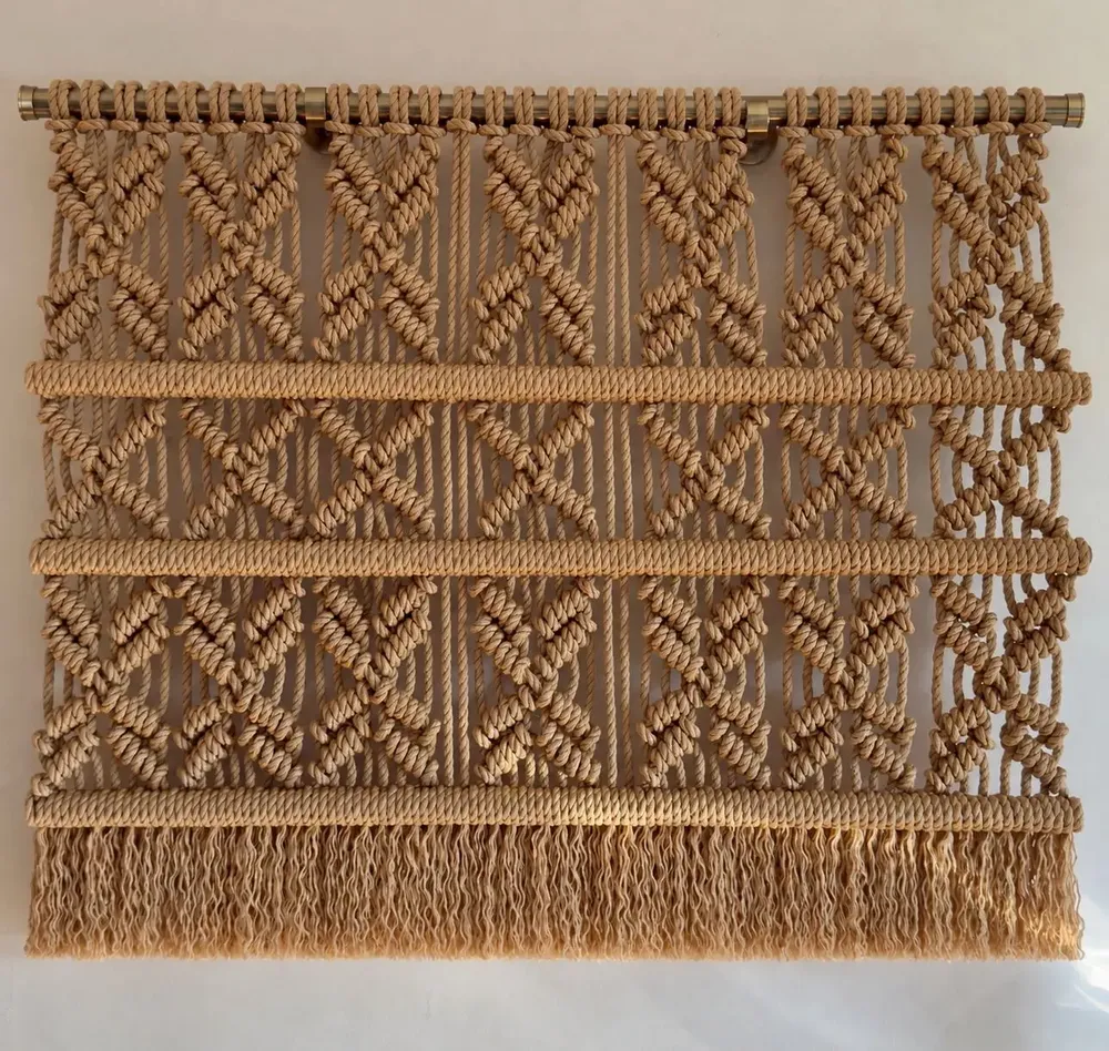 Tapestries - Macrame Wall Hanging Fondation Beige - NŒULUXE