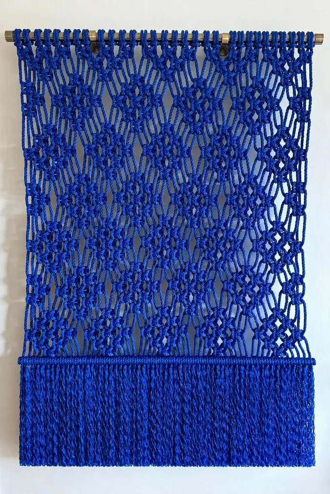 Tapestries - Macrame Wall Hanging Mili Electric Blue - NŒULUXE
