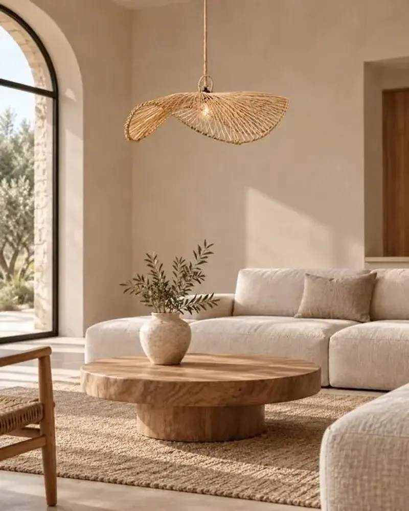 Abat-jours - Le Chapeau Suspension - Naturel - L - BAZAR BIZAR LIVING