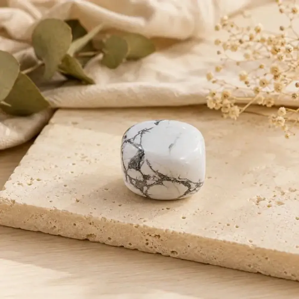 Objets de décoration - Howlite A Pierre Roulée en Boîte 2-3 cm - ARABESK
