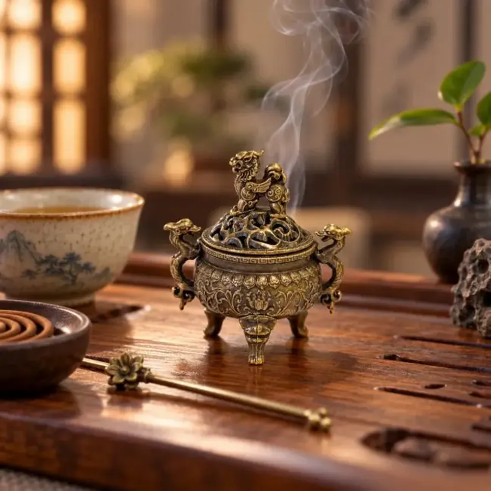 Scents - Qilin Incense Burner 6 cm - ARABESK