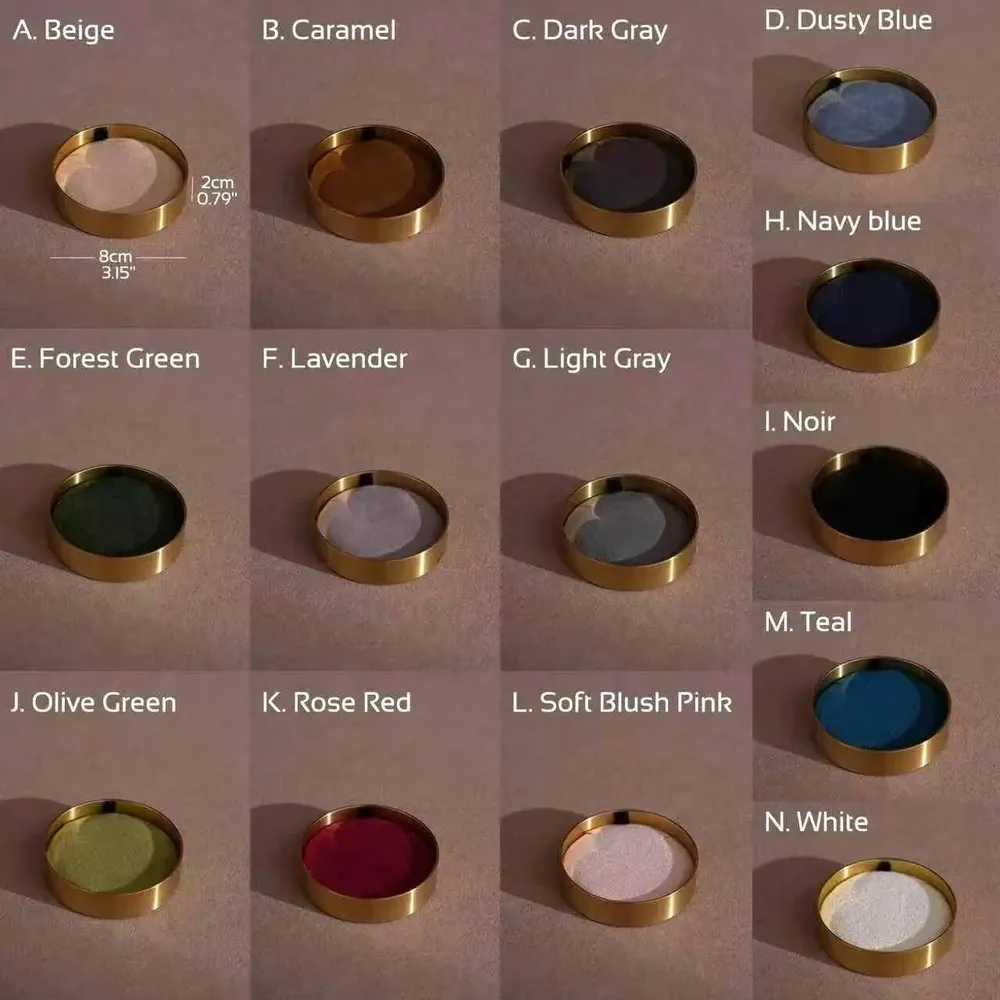 Coffrets et boîtes - Boîte ronde à collier en laiton avec couvercle - WHISPERING WOODS