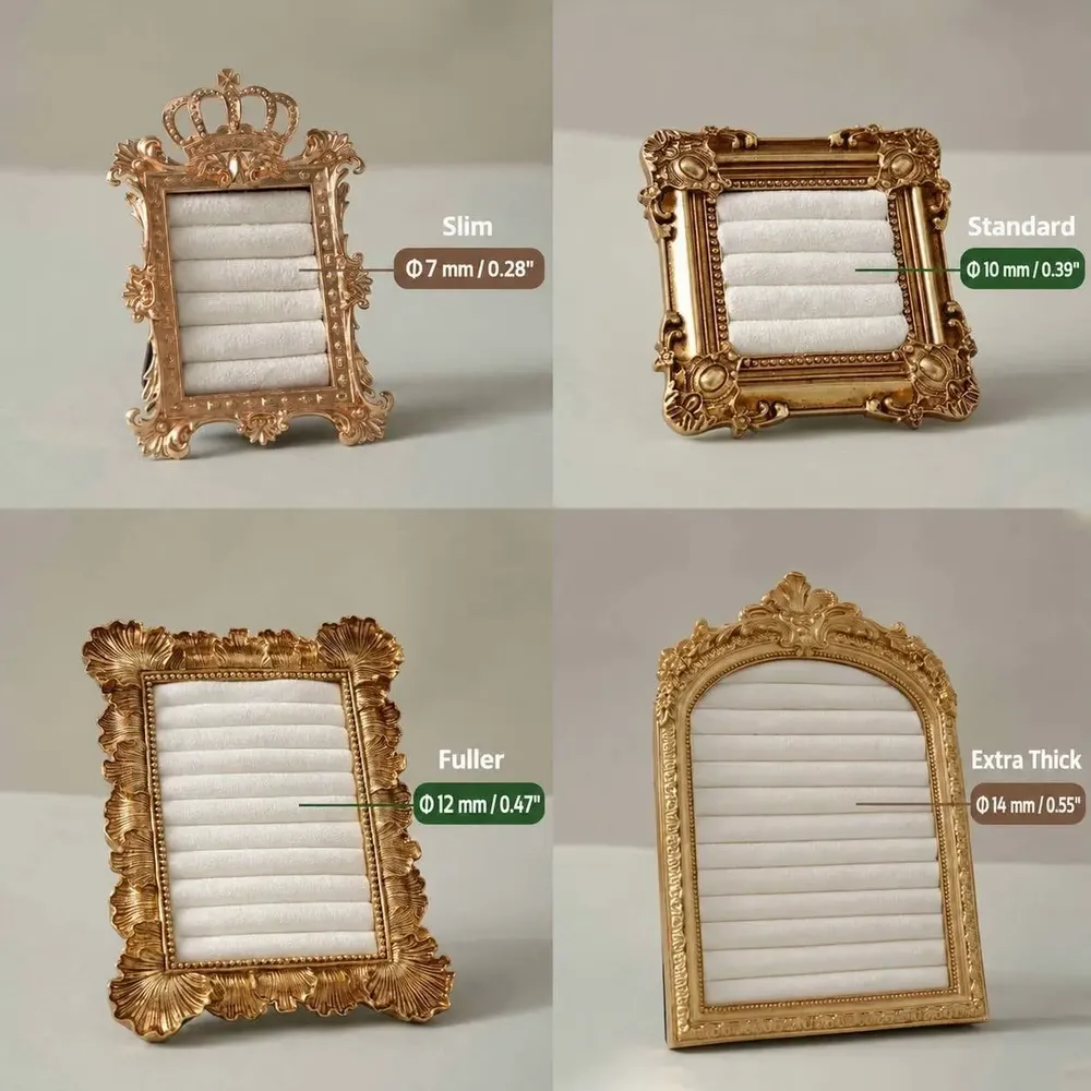 Objets de décoration - Rouleaux à bagues en suédine végane pour cadres et plateaux - WHISPERING WOODS