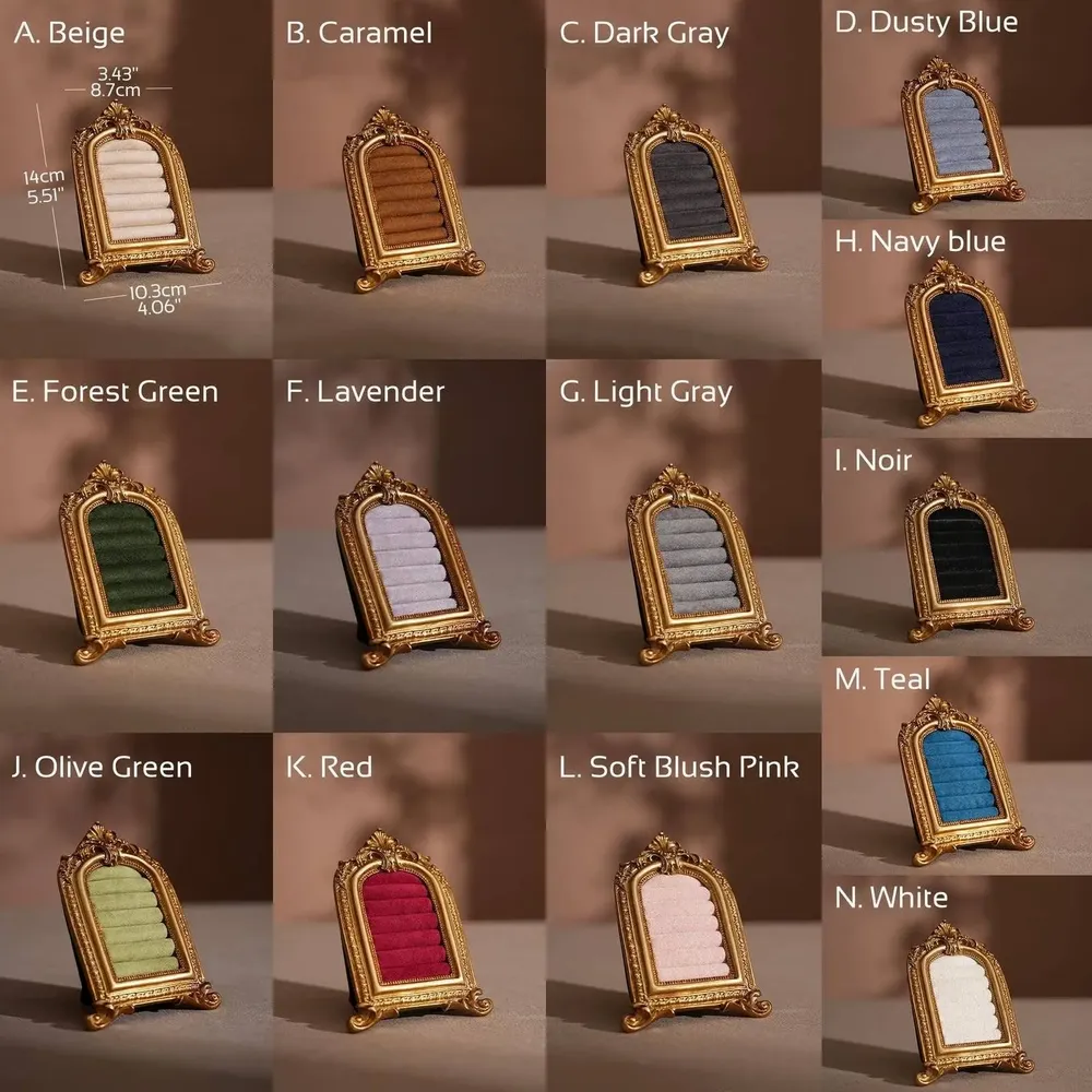 Objets de décoration - Cadre de présentation en arche Rococo Lucky Clover pour bagues - WHISPERING WOODS