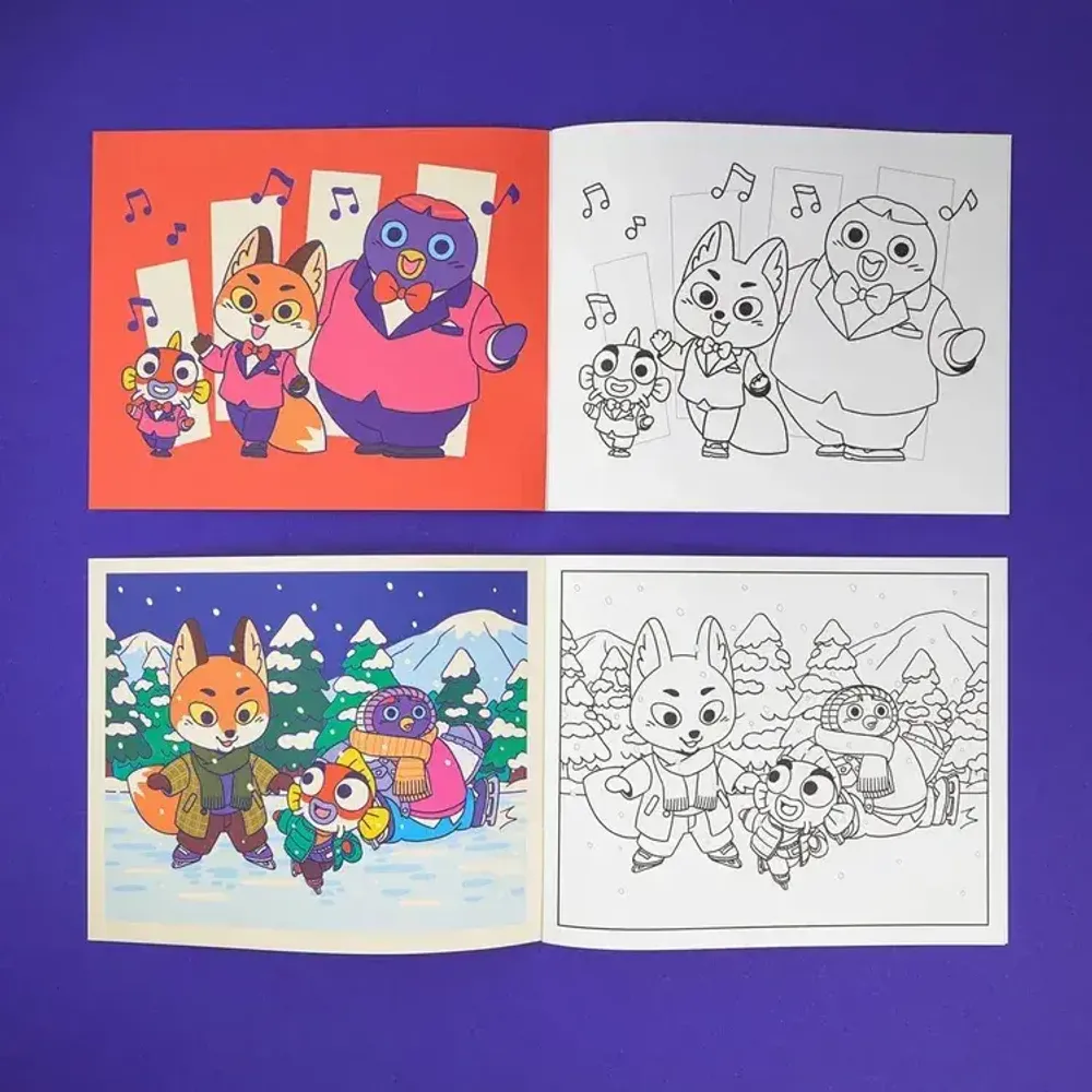 Stationery - Coloring book “Rémi et Compagnie” - 28 pages - YEAAAH! STUDIO