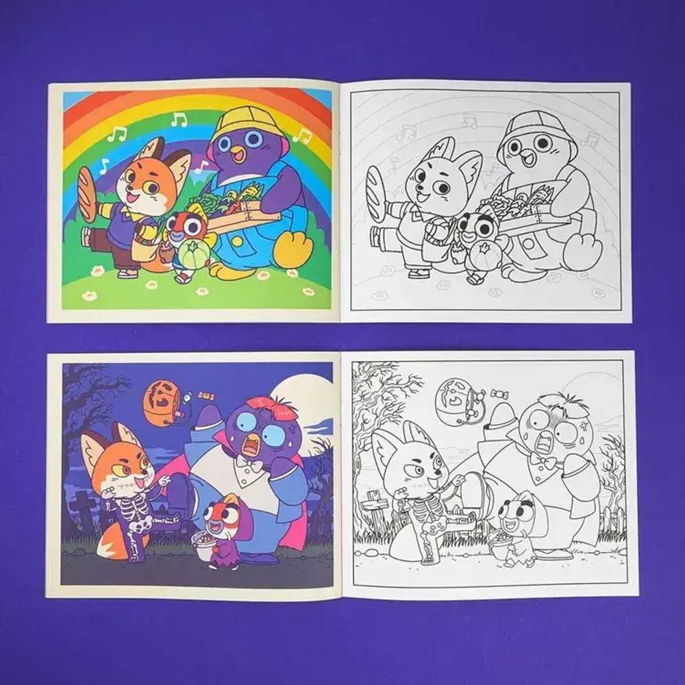 Stationery - Coloring book “Rémi et Compagnie” - 28 pages - YEAAAH! STUDIO