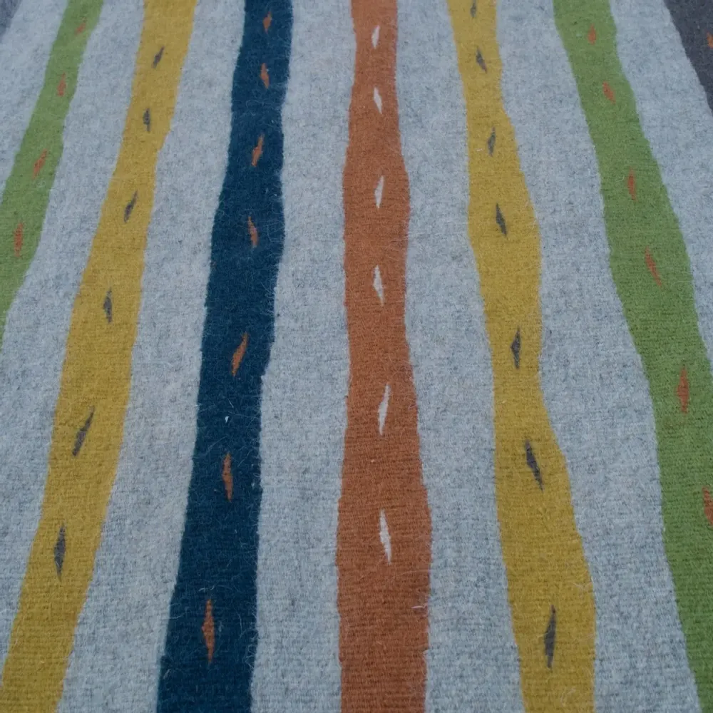 Tapis contemporains - Coloras, tapis tissé main en laine 81 x 165 cm - EUGENIA PINNA