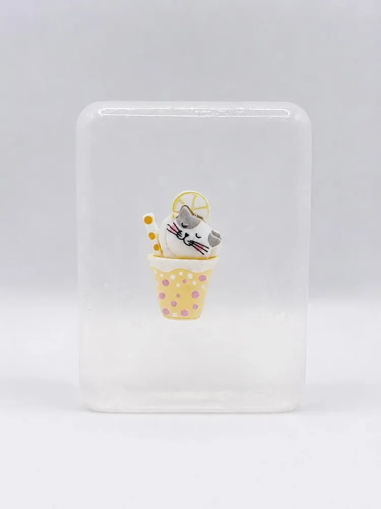 Bain pour enfant - Le Bobba Cat Jaune - BUBBLE BUDDIES