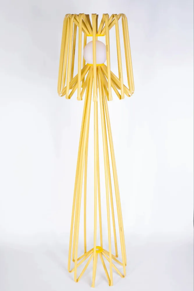 Lampadaires - PVC FLOORLAMP - NICK VAN NECHEL