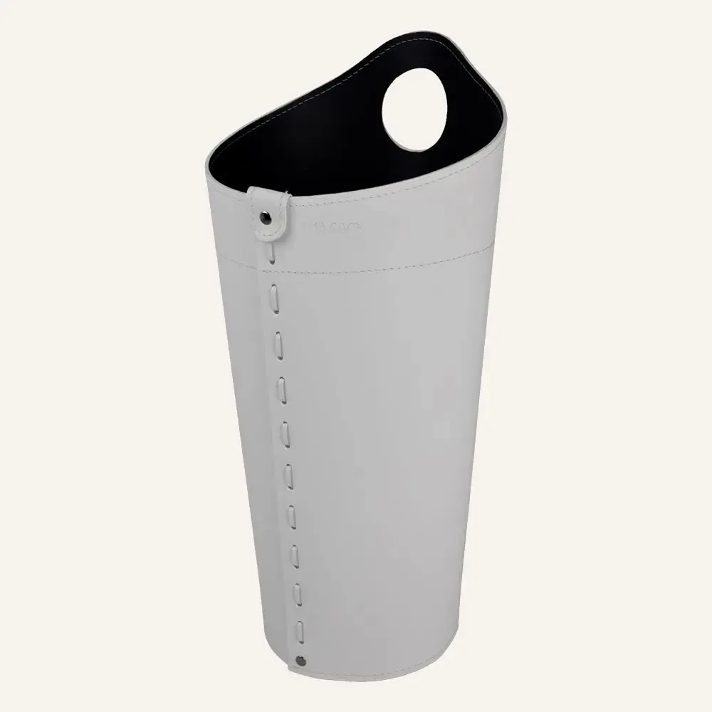 Objets de décoration - Porte parapluies original cuir PLUVIA - LIMAC DESIGN