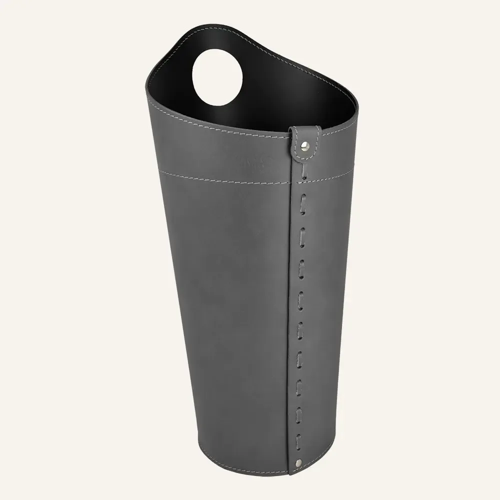 Objets de décoration - Porte parapluies original cuir PLUVIA - LIMAC DESIGN
