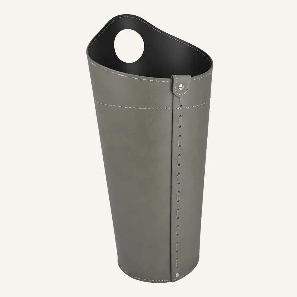 Objets de décoration - Porte parapluies original cuir PLUVIA - LIMAC DESIGN