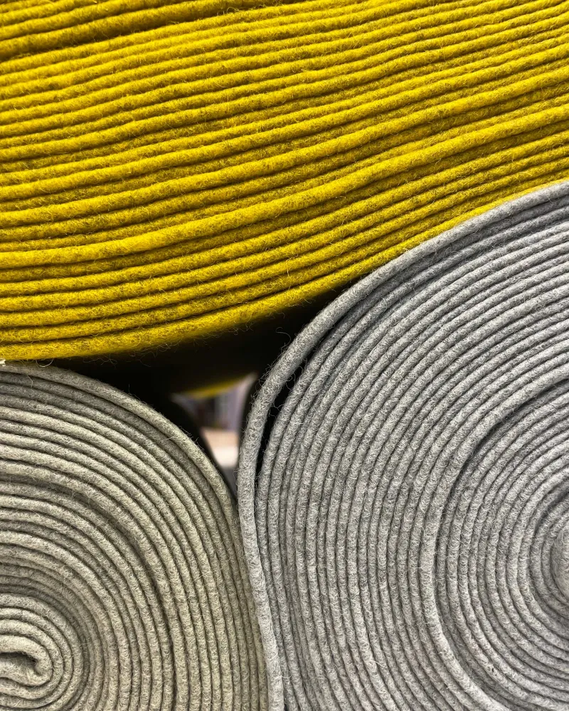 Other wall decoration - Wool felt in dyed mixed colours - HOLLANDFELT