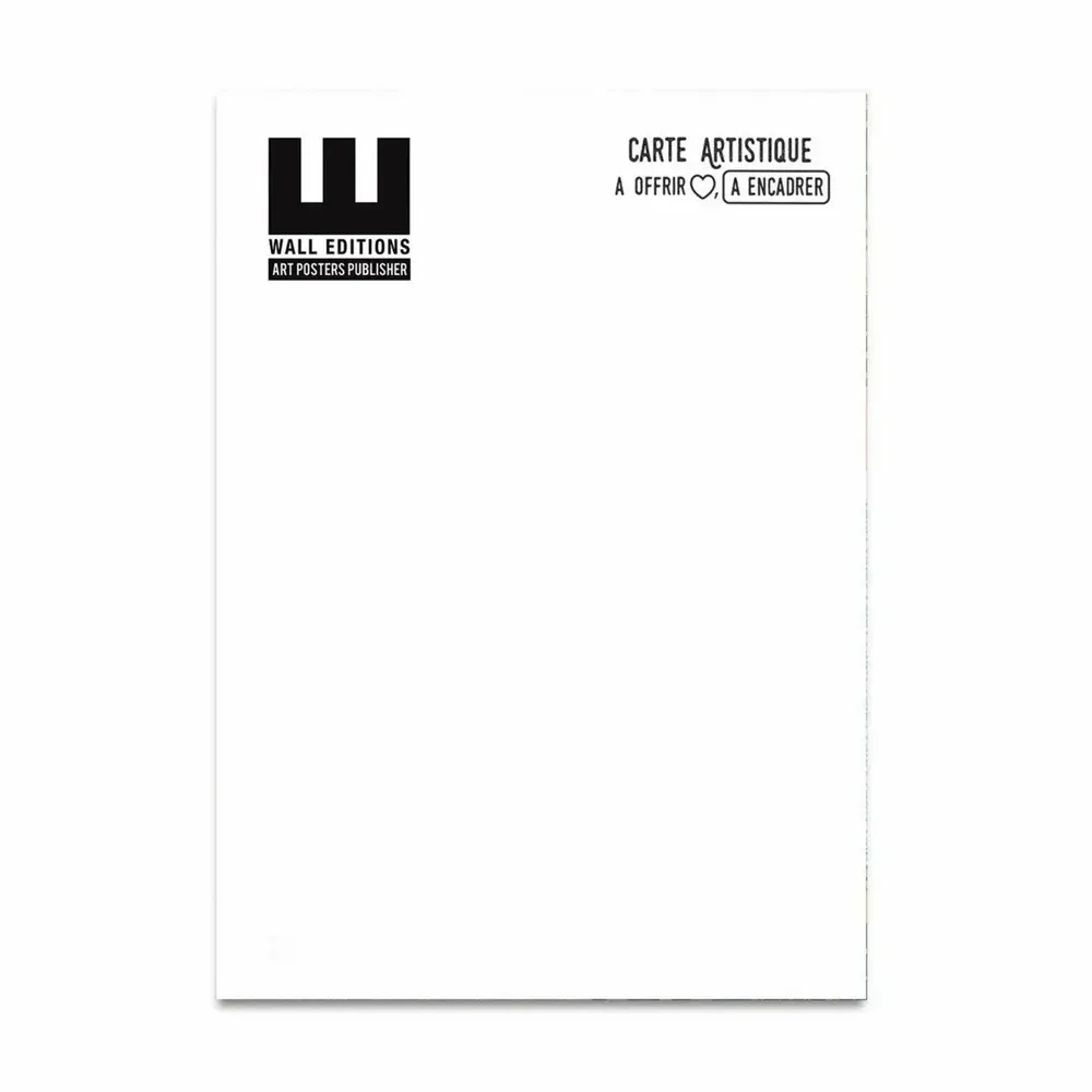 Carterie - Carte 10,5 x 14,8 cm - Soire?e Alpine - Gary Godel - WALL EDITIONS