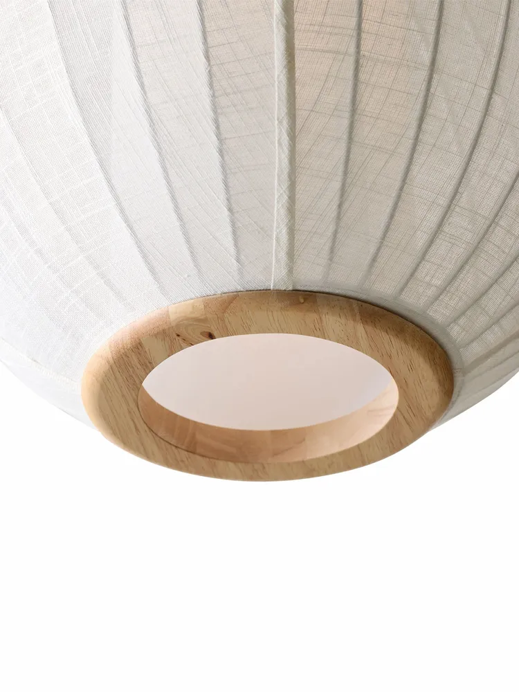 Hanging lights - Balloon Pendant Ø30, Linen White - HALO DESIGN