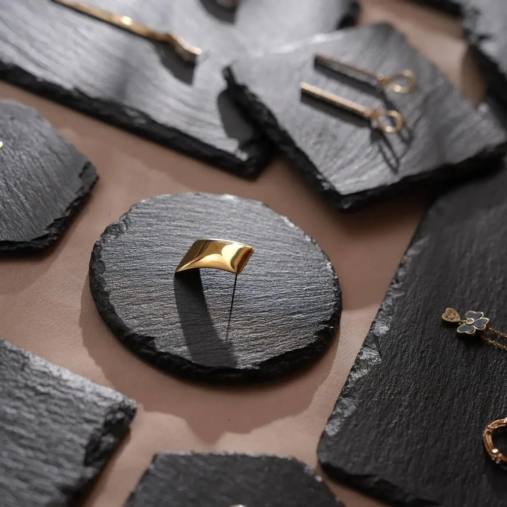 Jewelry - Black Slate Jewelry Display Set - WHISPERING WOODS