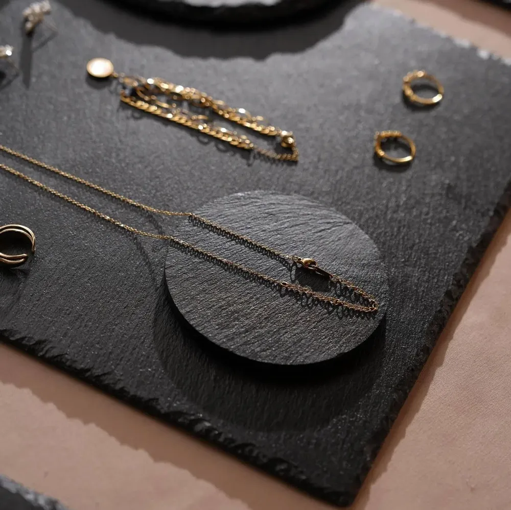 Jewelry - Black Slate Jewelry Display Set - WHISPERING WOODS