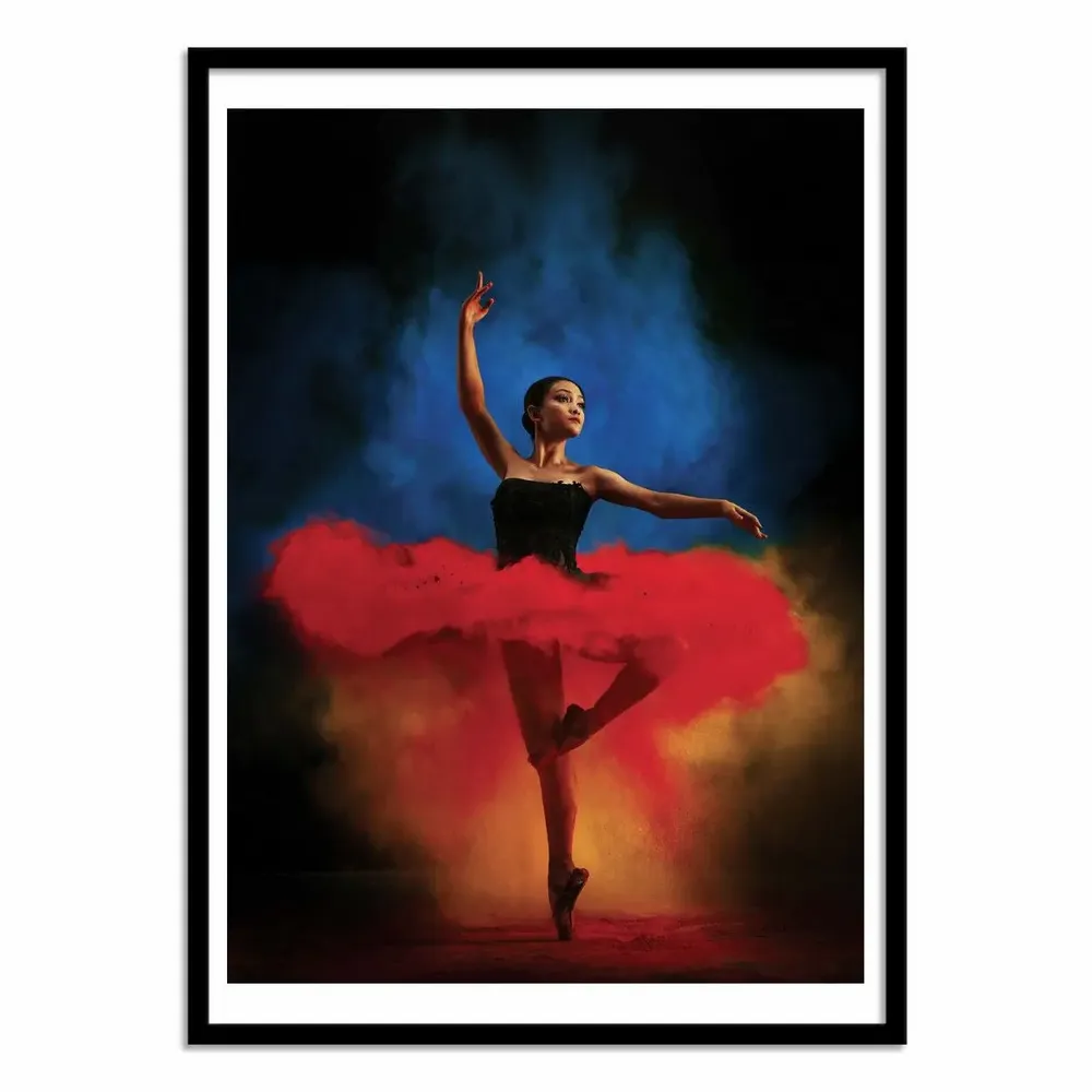Affiches - Affiche - Color Dance - Sebastian Kisworo - WALL EDITIONS