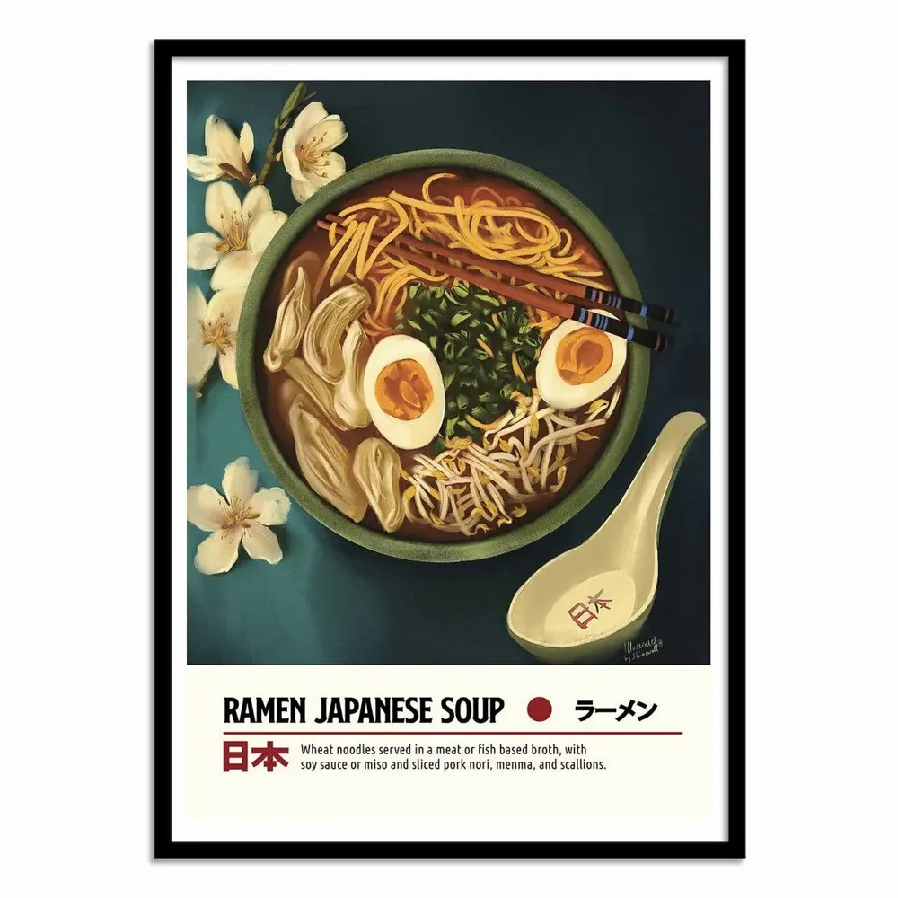 Affiches - Affiche - Ramen - Dionisis Gemos - WALL EDITIONS