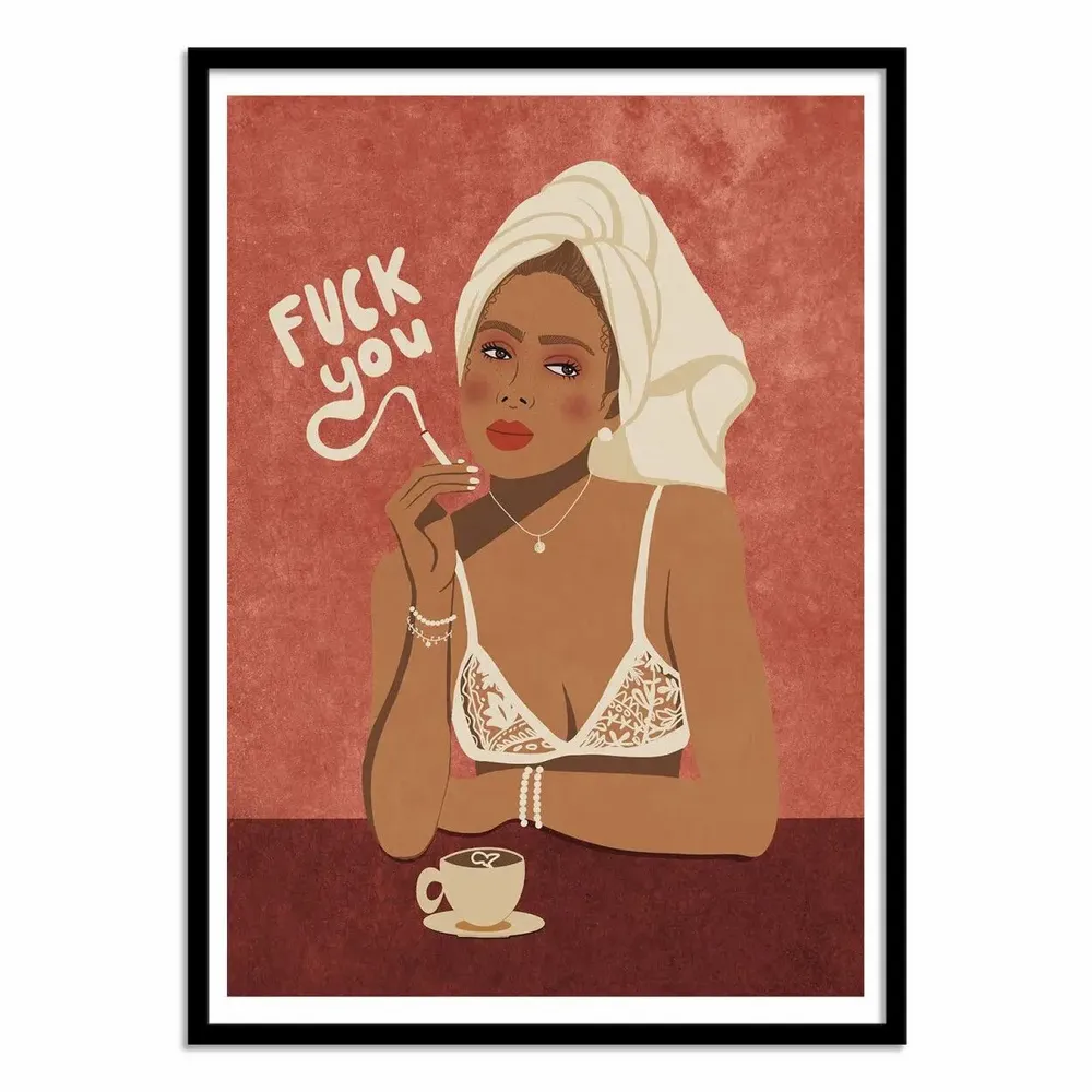 Affiches - Affiche - Fuck you - Raissa Oltmanns - WALL EDITIONS