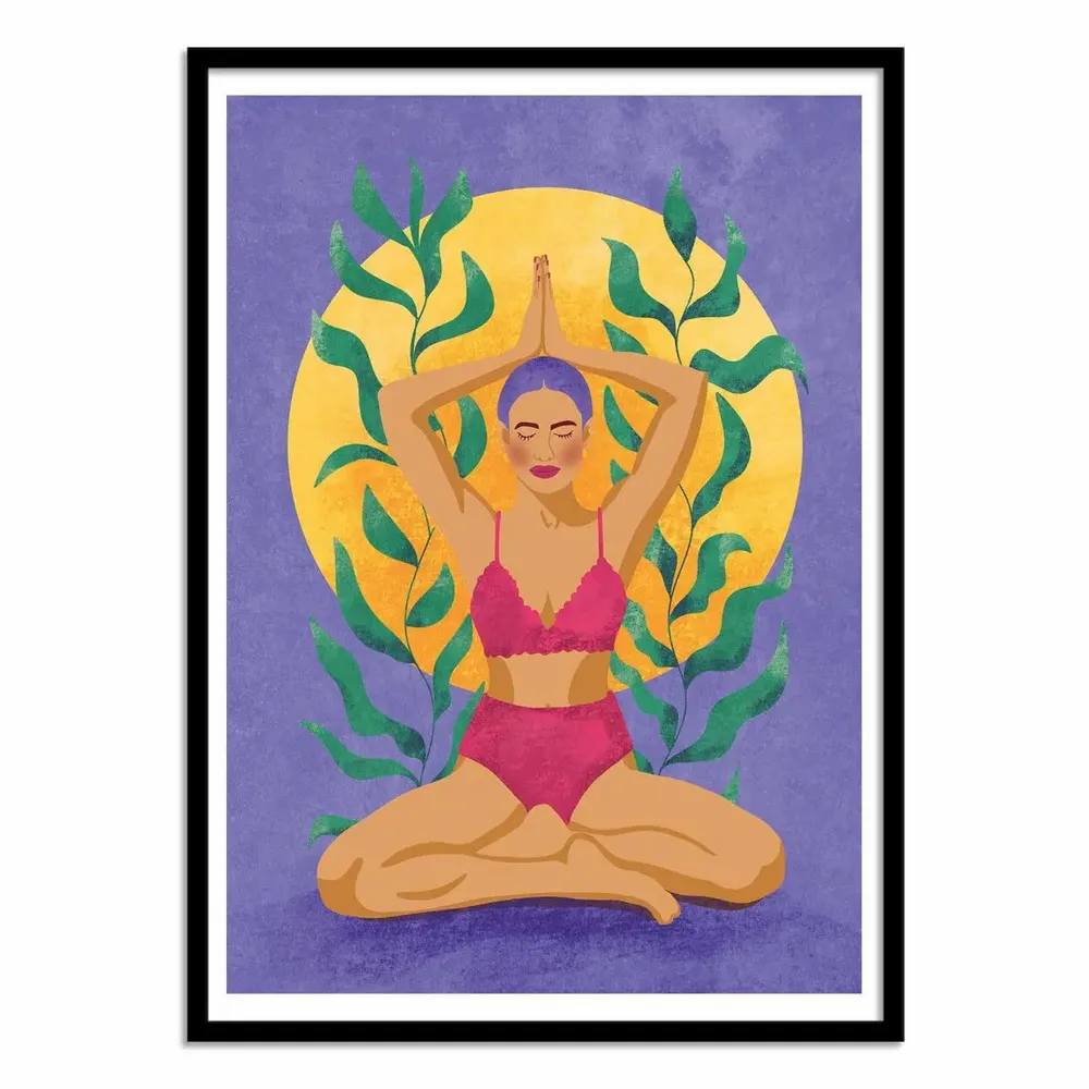 Poster - Art-Poster - Meditation - Raissa Oltmanns - WALL EDITIONS