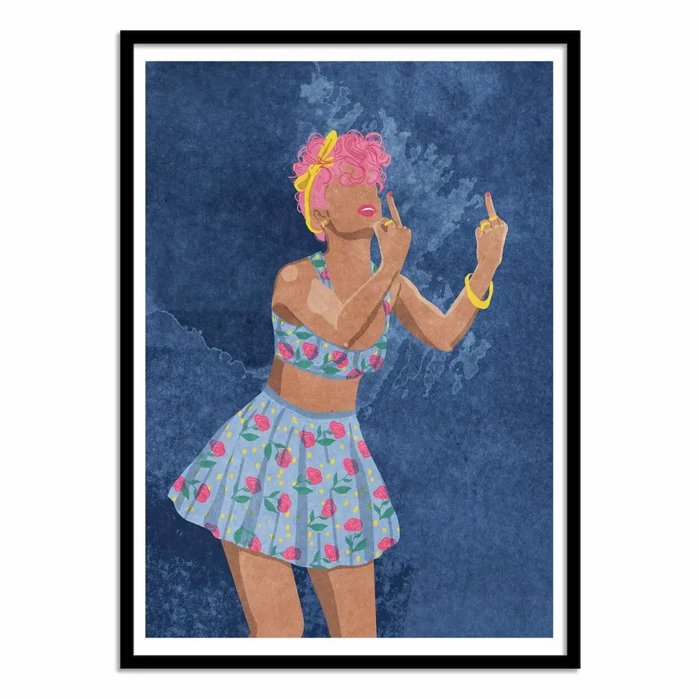 Poster - Art-Poster - Not your girl - Raissa Oltmanns - WALL EDITIONS