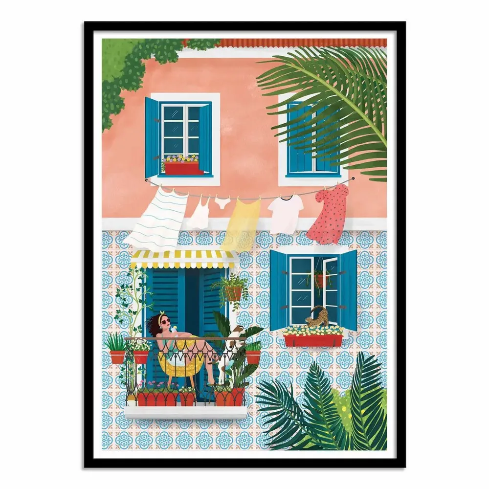 Affiches - Affiche - Lisbon - Petra Holikova - WALL EDITIONS