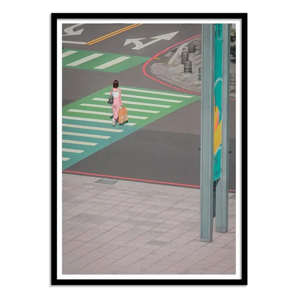 Affiches - Affiche - Crosswalking - Yi-Tang Wang - WALL EDITIONS